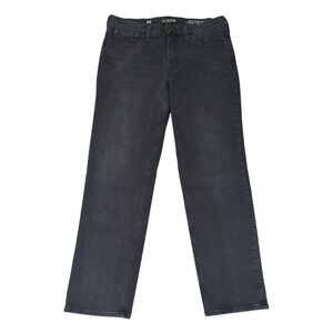 J.Crew Mid-Rise‎ 90s Classic Straight Jeans Size 30 Black Wash Denim Womens